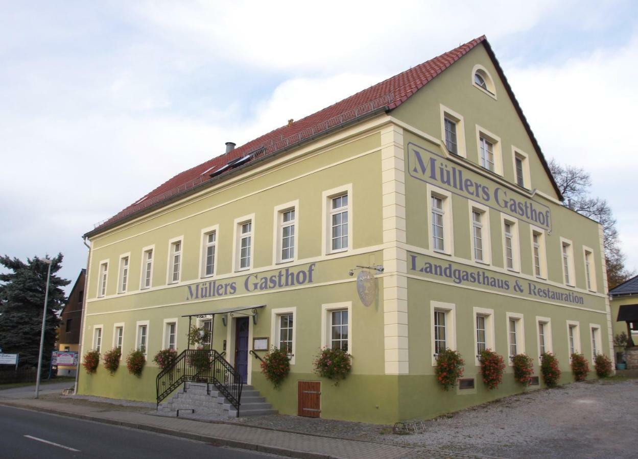 Landgasthaus Muellers Gasthof Radeberg Esterno foto